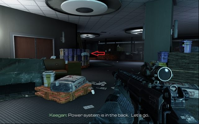 When you clean the room, head two floors down and approach Keegan - 07 - Federation Day - Campaign - Walkthrough - Call of Duty: Ghosts - Game Guide and Walkthrough