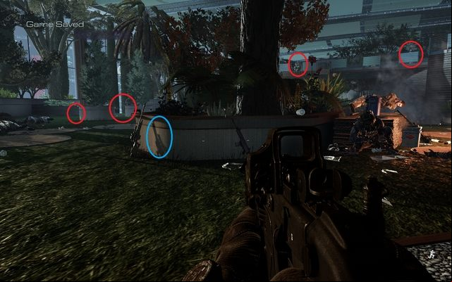 When you get to the very bottom, you get an order to get inside the building - 07 - Federation Day - Campaign - Walkthrough - Call of Duty: Ghosts - Game Guide and Walkthrough