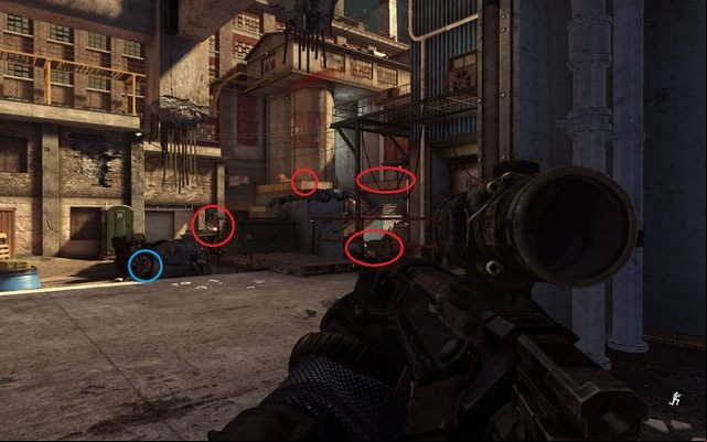 When all enemies are down, follow your squad, but dont turn left at once but go forward to the end of corridor and wait at the exit - 08 - Birds of Prey - Campaign - Walkthrough - Call of Duty: Ghosts - Game Guide and Walkthrough