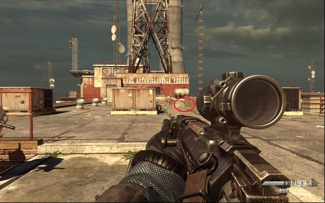 When you get upstairs, turn left and notice enemies running at you who will get upstairs in a moment - 08 - Birds of Prey - Campaign - Walkthrough - Call of Duty: Ghosts - Game Guide and Walkthrough