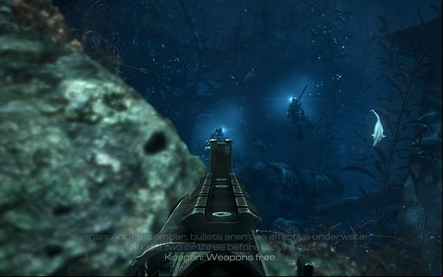 Underwater no one hears your screams! - 12 - Into The Deep - Campaign - Walkthrough - Call of Duty: Ghosts - Game Guide and Walkthrough