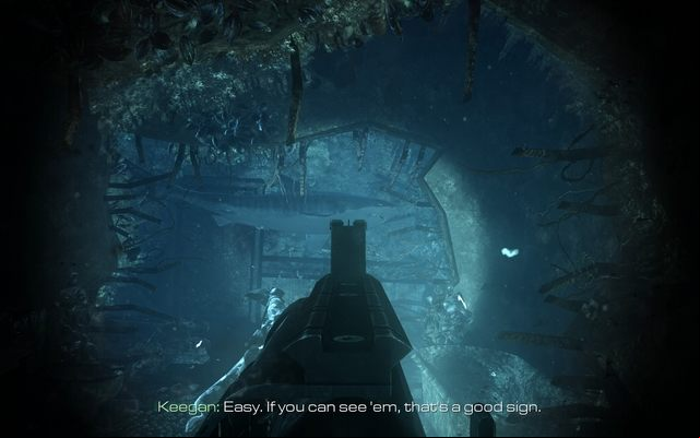 Look at those teeth! - 12 - Into The Deep - Campaign - Walkthrough - Call of Duty: Ghosts - Game Guide and Walkthrough