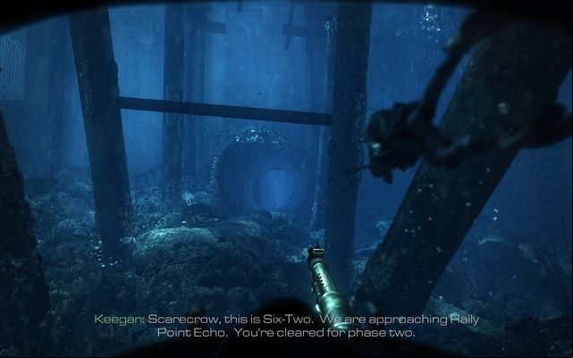 Desired exit. - 12 - Into The Deep - Campaign - Walkthrough - Call of Duty: Ghosts - Game Guide and Walkthrough