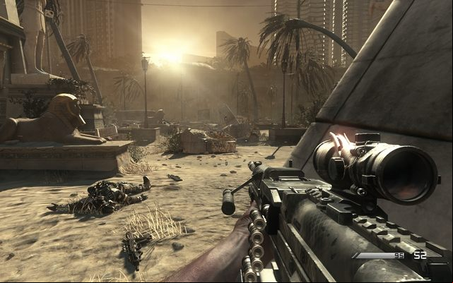 Sunrise among Sphinxes and skyscrapers. - 14 - Sin City - Campaign - Walkthrough - Call of Duty: Ghosts - Game Guide and Walkthrough