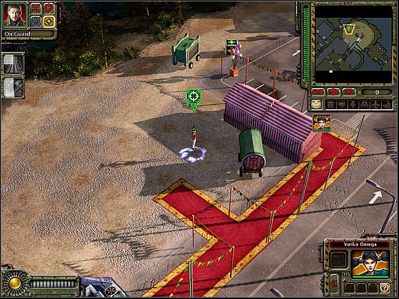 When you are being close to her, bodyguards will appear (soldiers of the Empire) - Soviets - Krasna-45 - part 3 - Soviets - Command & Conquer: Red Alert 3 - Game Guide and Walkthrough