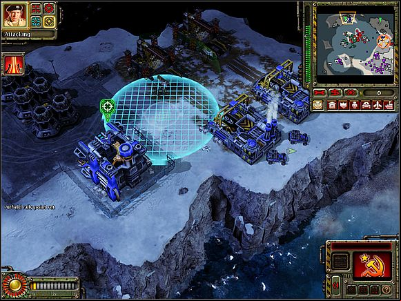 Although at the beginning, your was full of money, now you can have some problems finding funds - Soviets - Von Esling Airbase - part 1 - Soviets - Command & Conquer: Red Alert 3 - Game Guide and Walkthrough