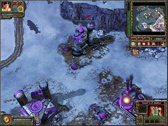 Bunker taps is one of the most important buildings in his base. - Soviets - Von Esling Airbase - part 2 - Soviets - Command & Conquer: Red Alert 3 - Game Guide and Walkthrough