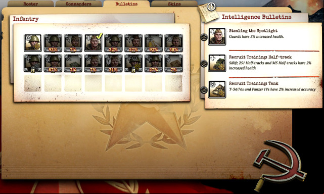 Bulletins should correspond to the utilized tactics - What, Where, How? - Multiplayer Mode - Company of Heroes 2 - Game Guide and Walkthrough