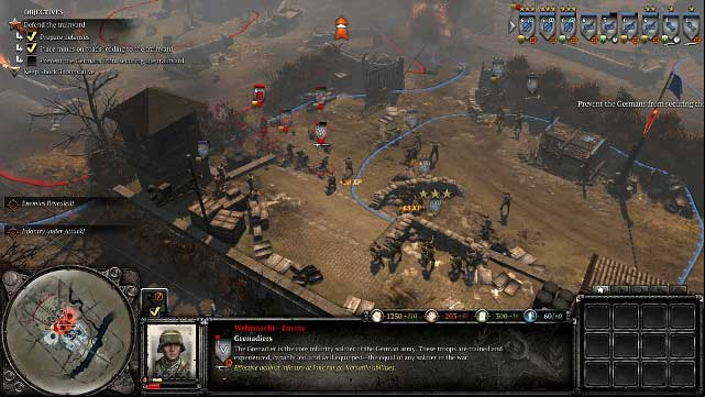 The Germans will conduct a heavy onslaught - Mission 02 - Scorched Earth - The Campaign Mode - Company of Heroes 2 - Game Guide and Walkthrough