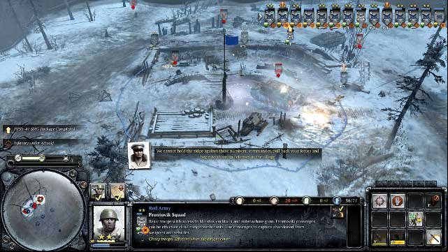 Infantry stands no chance against tanks - Mission 03 - Is On The Way - The Campaign Mode - Company of Heroes 2 - Game Guide and Walkthrough