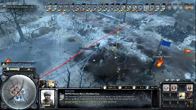 Unmanned heavy equipment should be immediately seized by conscripts. - Mission 03 - Is On The Way - The Campaign Mode - Company of Heroes 2 - Game Guide and Walkthrough