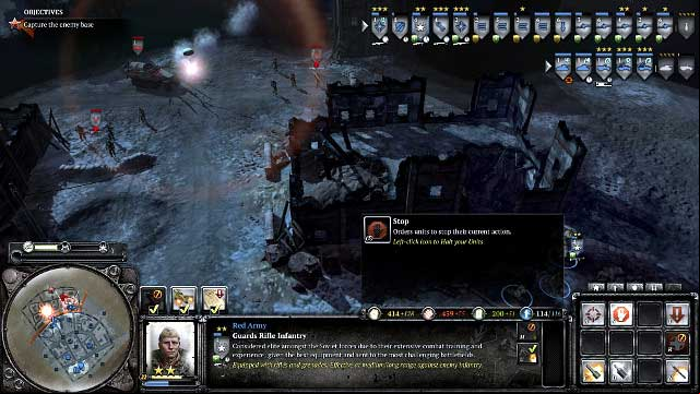 Use the flare to learn how to prepare for the German defense - Mission 05 - Stalingrad - The Campaign Mode - Company of Heroes 2 - Game Guide and Walkthrough