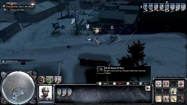 The second one is to the right of the Eastern one - Mission 08 - Tiger Hunting - The Campaign Mode - Company of Heroes 2 - Game Guide and Walkthrough