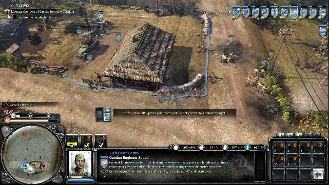 The German Stuka will perform regular air raids - Mission 09 - Radio Silence - The Campaign Mode - Company of Heroes 2 - Game Guide and Walkthrough