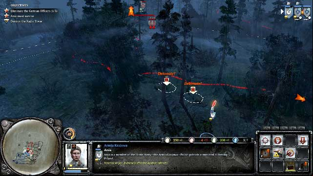 The radio relay will be well protected - Mission 11 - Behind Enemy Lines - The Campaign Mode - Company of Heroes 2 - Game Guide and Walkthrough