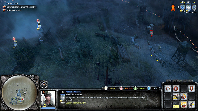 Spread the enemy squads - Mission 11 - Behind Enemy Lines - The Campaign Mode - Company of Heroes 2 - Game Guide and Walkthrough