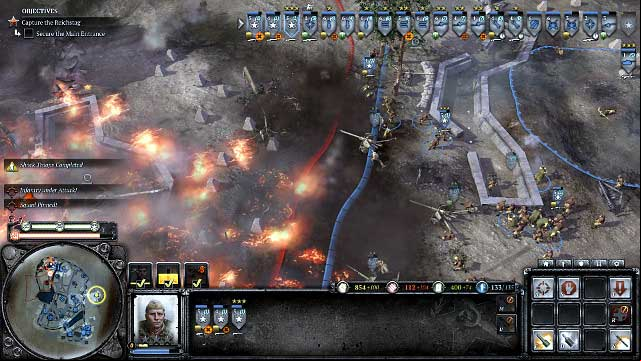 Use the airborne and the ML -20 - Mission 14 - Reichstag - The Campaign Mode - Company of Heroes 2 - Game Guide and Walkthrough