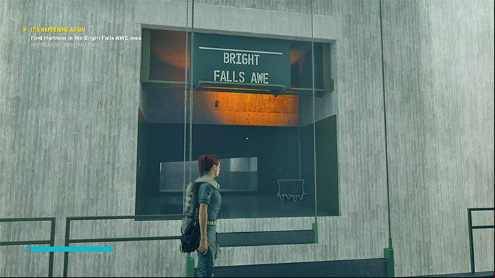 This quest will start automatically at the location of Active Investigations after you have successfully driven away Hartman from the AWE Fra Mauro and AWE Eagle Limited locations during The Third Thing mission - Its Happening Again - Walkthrough - Control Guide