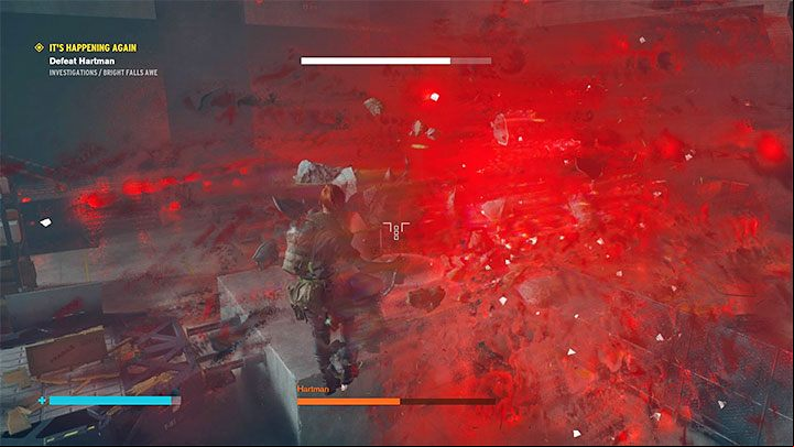 The last of Hartmans major attacks is the bombardment of the selected area - Its Happening Again - Walkthrough - Control Guide