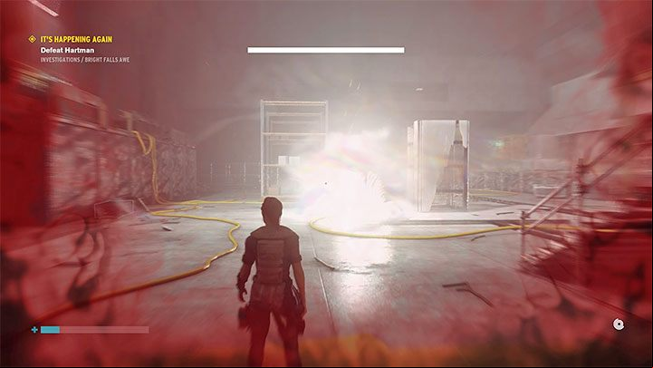 The length of your duel with Hartman will be affected by your effectiveness in restoring the generators - Its Happening Again - Walkthrough - Control Guide