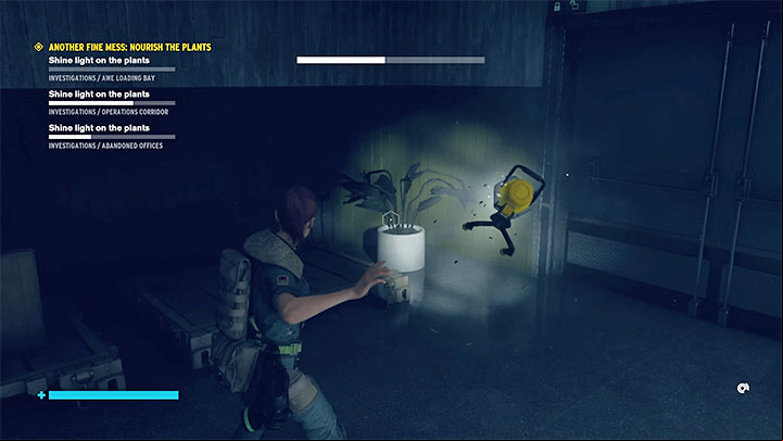 Places which you have to visit during this mission are - Control AWE: Another Fine Mess Nourish the Plants walkthrough - Side quests & optional missions - Control Guide