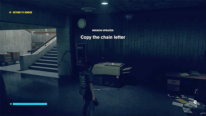 Take the letter to the Operations Center - Control AWE: Return to Sender walkthrough - Side quests & optional missions - Control Guide