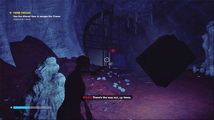 The destination is shown in the image above - Control The Foundation: Found Footage - walkthrough - Side quests - Control Guide