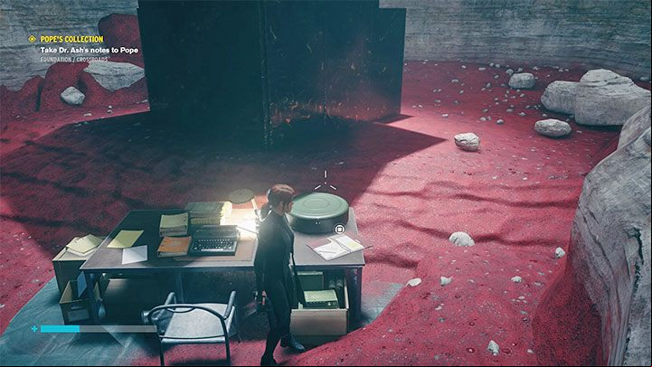Northmoor: Final Warning - the document is in an area with a smaller version of the nail located on Level 0 of the Tower - Basement Lab - Control The Foundation: Collectibles, Secrets - Secrets - Control Guide