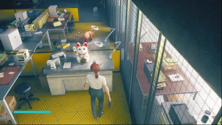 Then go to the cat and run it - Control: Luck and Probability room puzzle - Puzzles - Control Guide