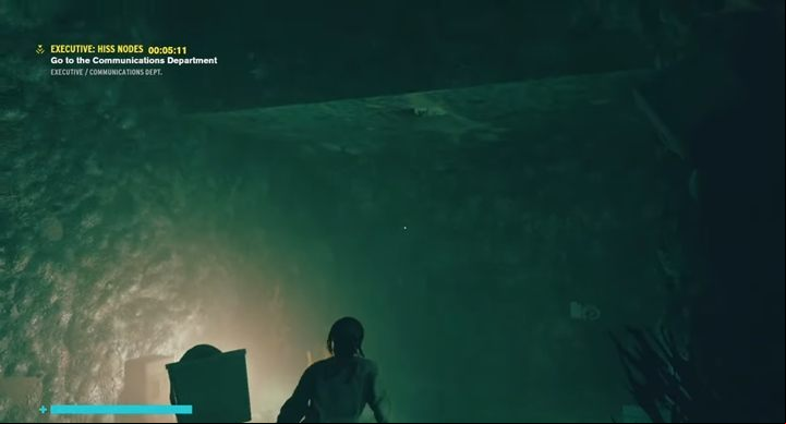 You must go to the site where you participated in collecting mold samples for Underhill (see Old Growth mission) - Control: Hidden locations - list - Secrets - Control Guide