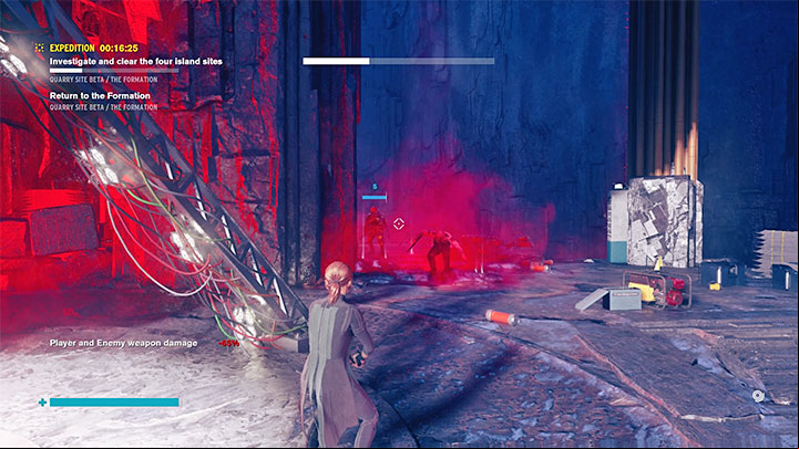 Enemies start appearing right after you start the expedition and when you are performing the cleansing - Control: Expeditions - guide and walkthrough - Secrets - Control Guide