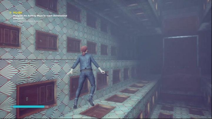 The maze is quite straightforward and easy to navigate - Control: Polaris - walkthrough - Main Quests - Control Guide