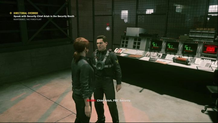 Get down with the elevator and on the table you will find another side task - A Merry Chase - Control: Directorial Override - walkthrough - Main Quests - Control Guide