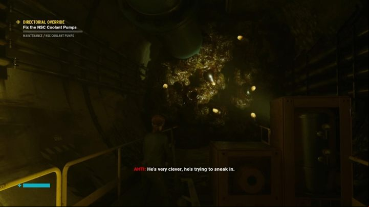 It will turn out that the pipes are clogged by a - Control: Directorial Override - walkthrough - Main Quests - Control Guide