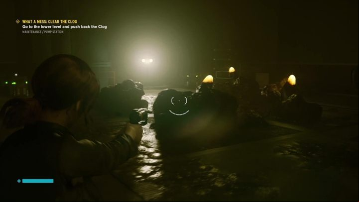 Use the handle to unlock the door nearby - Control: What a mess: Clear the Clog - walkthrough - Side Quests - Control Guide