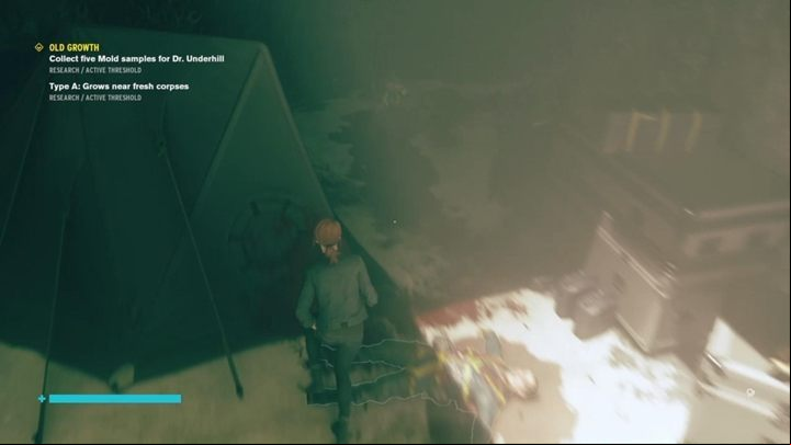 Type A Mold is found near the checkpoint - Control: Old Growth - walkthrough - Side Quests - Control Guide