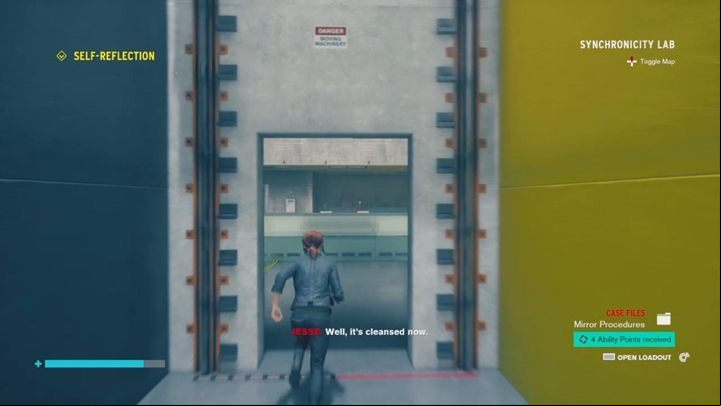 The final phase sees you fight esseJ in air - Control: Self-Reflection - walkthrough - Side Quests - Control Guide