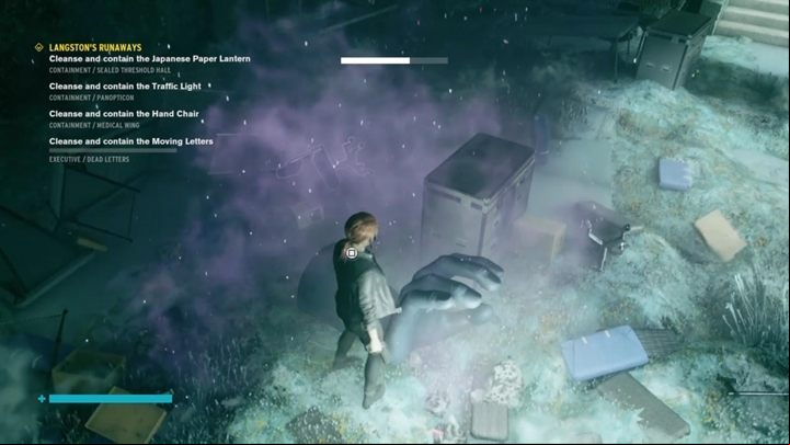 The item can be found in Medical Wing in the Containment sector - Control: Langstons Runaways - walkthrough - Side Quests - Control Guide
