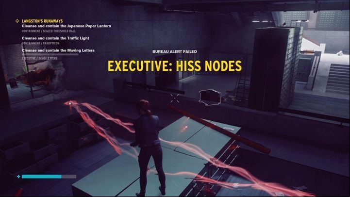 The sought item can be found in Dead Letters in the Executive - Control: Langstons Runaways - walkthrough - Side Quests - Control Guide