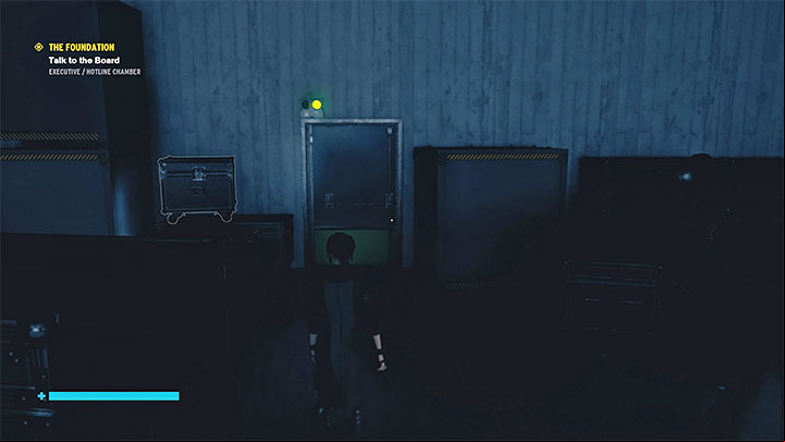 Follow the corridor leading left of the glass room with the duck - Control: Langstons Runaways - walkthrough - Side Quests - Control Guide