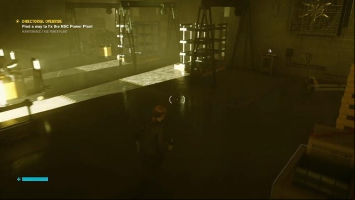 To start the mission, take the elevator down and travel to Janitors Office, not far from the entrance to NSC Power Plant in the Maintenance - Control: A Merry Chase - walkthrough - Side Quests - Control Guide