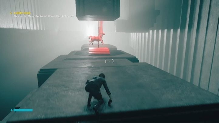 Walkthrough: Go to the Janitors Office and you will see red, flickering lights - Control: A Merry Chase - walkthrough - Side Quests - Control Guide