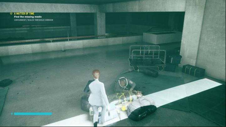 After you solve the riddle, take the key from the reception, and open the door at the beginning of the Motel - Control: A Matter of Time - walkthrough - Side Quests - Control Guide