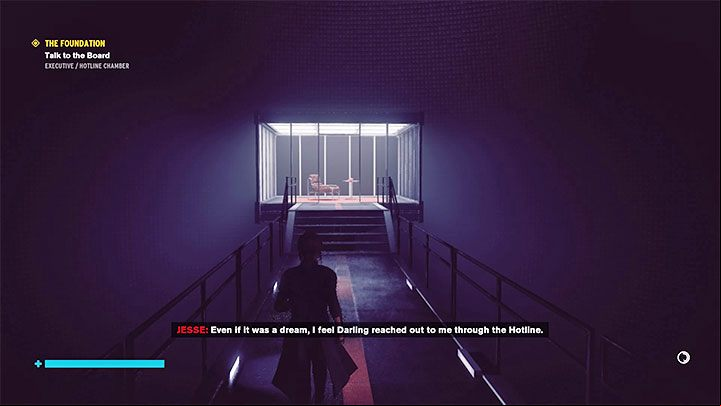 The destination of your journey is the location shown in the picture - Control: The Foundation - walkthrough - Walkthrough - Control Guide