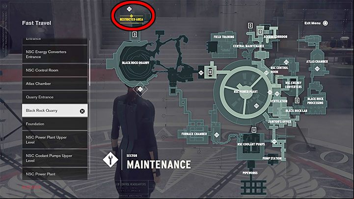 Your next task is to find the magic door that will allow Jesse to move into the The Foundation sector - Control: The Foundation - walkthrough - Walkthrough - Control Guide