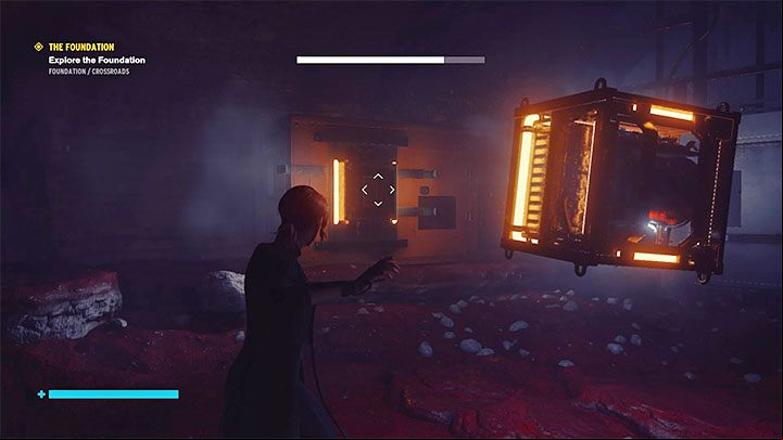 The path that leads through the Foundation sector will be very linear for some time - Control: The Foundation - walkthrough - Walkthrough - Control Guide