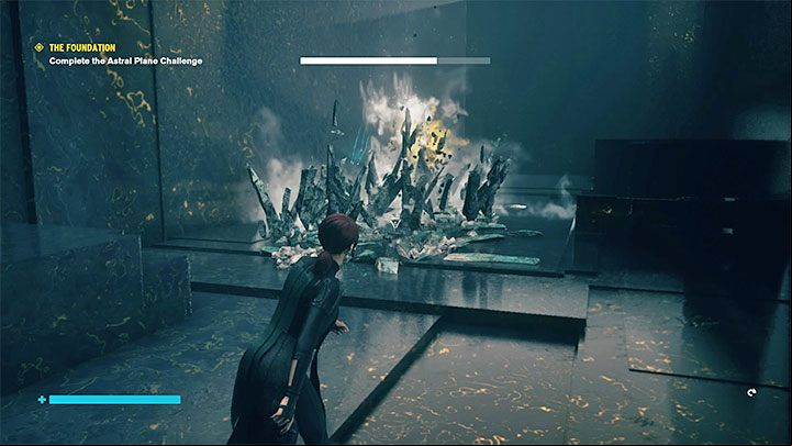 Shape also has a second application - you can activate various traps with sharp crystals - Control: The Foundation - walkthrough - Walkthrough - Control Guide