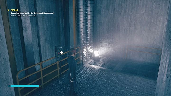 Youll get to the little elevator - Control The Foundation: Hidden places - secrets - Secrets - Control Guide