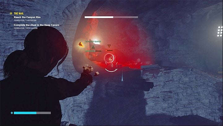 At the very beginning of the new location, you will find a terminal for summoning allies - Control: The Nail, Canyon Rim and Research Site Gamma - walkthrough - Walkthrough - Control Guide