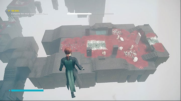 Again, a cut-scene will begin which depicts a middle platform that was just unlocked - Control: The Nail, Canyon Rim and Research Site Gamma - walkthrough - Walkthrough - Control Guide